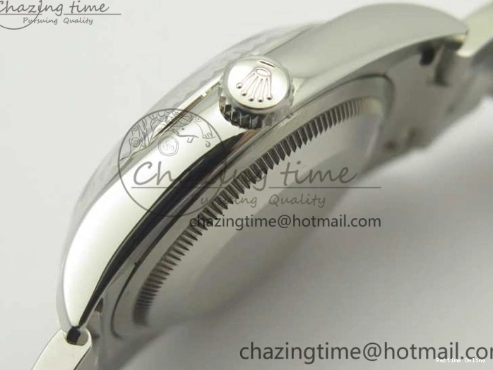 0125 DateJust 36 SS 116234 Fluted Bezel DJF Best Edition Blue Dial Stick Markers on SS Oyster Bracelet A Affordable 3373